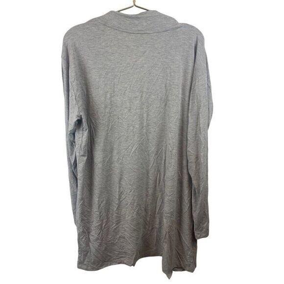 State of Day‎ Modal Cardigan Cozy Robe Gray Size Large - Picture 2 of 7